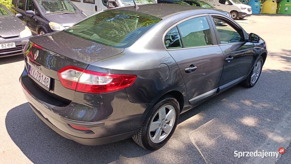 Renault Fluence 2010 16 16V 127tkm przebiegu poduszka powietrzna Kraków