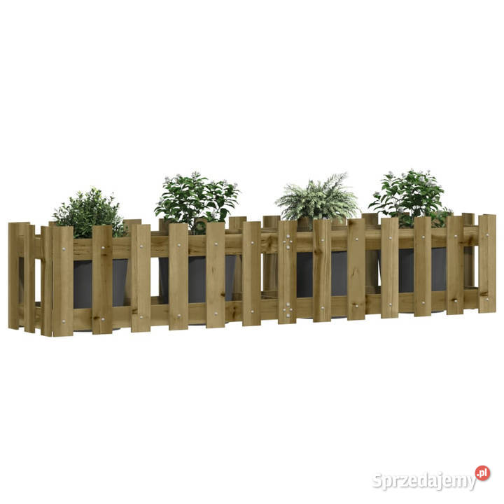 Rabata ogrodowa z płotkiem 150x30x30 mazowieckie Warszawa sprzedam