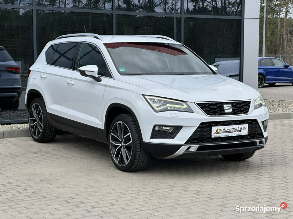 Seat Ateca 8xAlu Skóra EleKlapa Navi Kamera360 światła LED