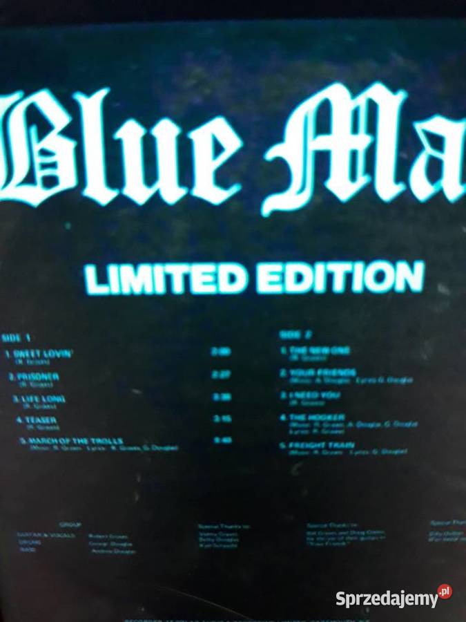 Archiwum hard rocka BLUE Limited Edition 1977 Rzeszów