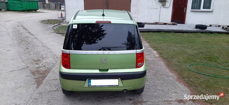 Peugeot 1007 14 8v 75 2005 Doinwestowany Sprawny welurowa tapicerka lubelskie Nałęczów