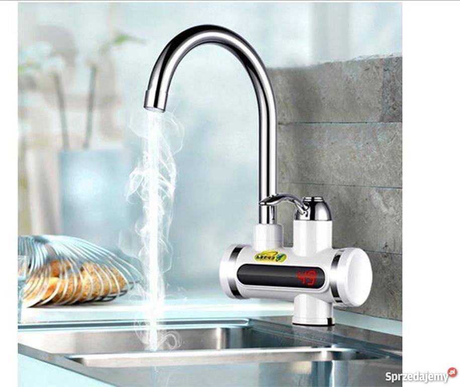 ELEKTRYCZNY PRZEPŁYWOWY PODGRZEWACZ WODY 3000W wielkopolskie Poznań sprzedam