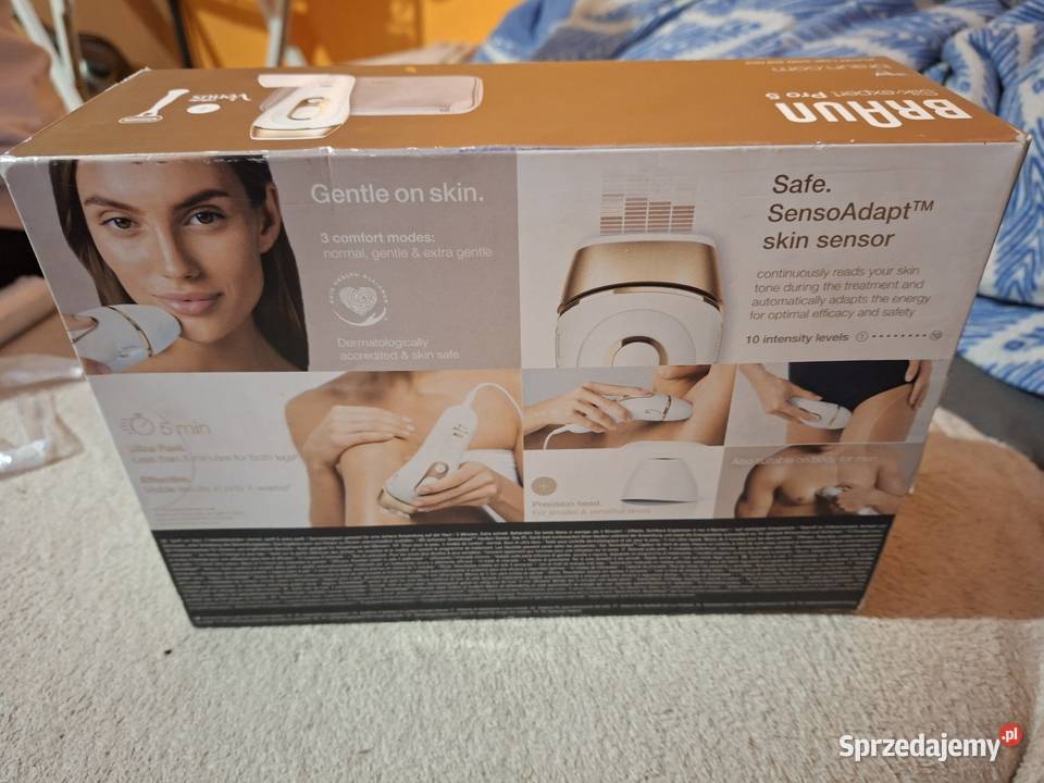 Depilator laserowy Braun sprzedam