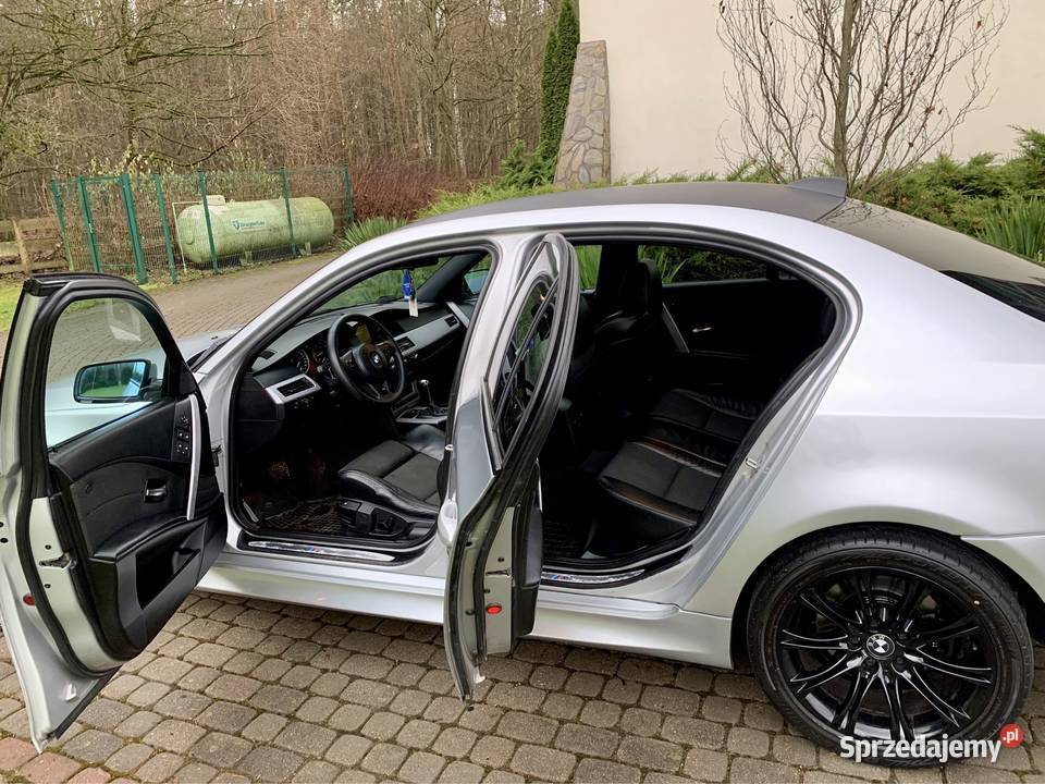 BMW E60 30d Oryginalny MPakiet CD Seria 5 Brodnica sprzedam