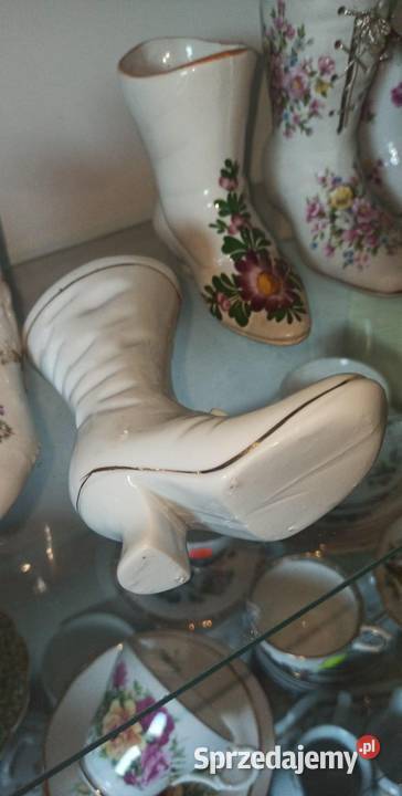 Bucik porcelanowy Wazonik Wykałacznik Dekoracja pomorskie