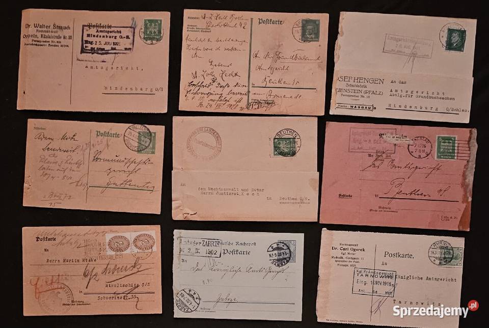 Karty Pocztowe 1900 roku Katowice sprzedam