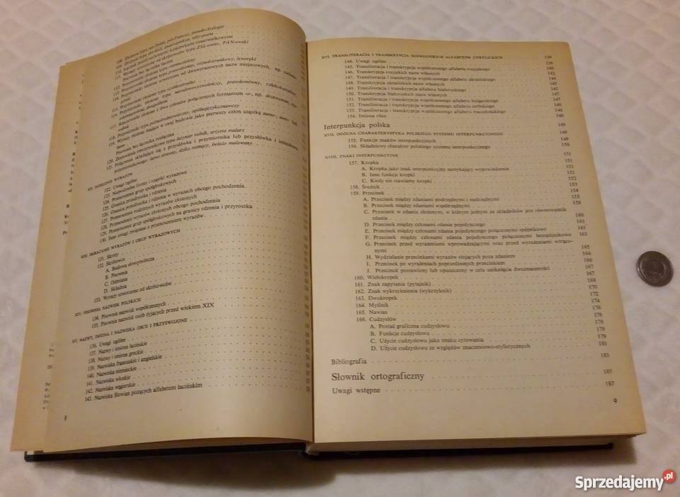 Słownik Ortograficzny Języka Polskiego PWN Rok wydania 1981 Rogoźnik