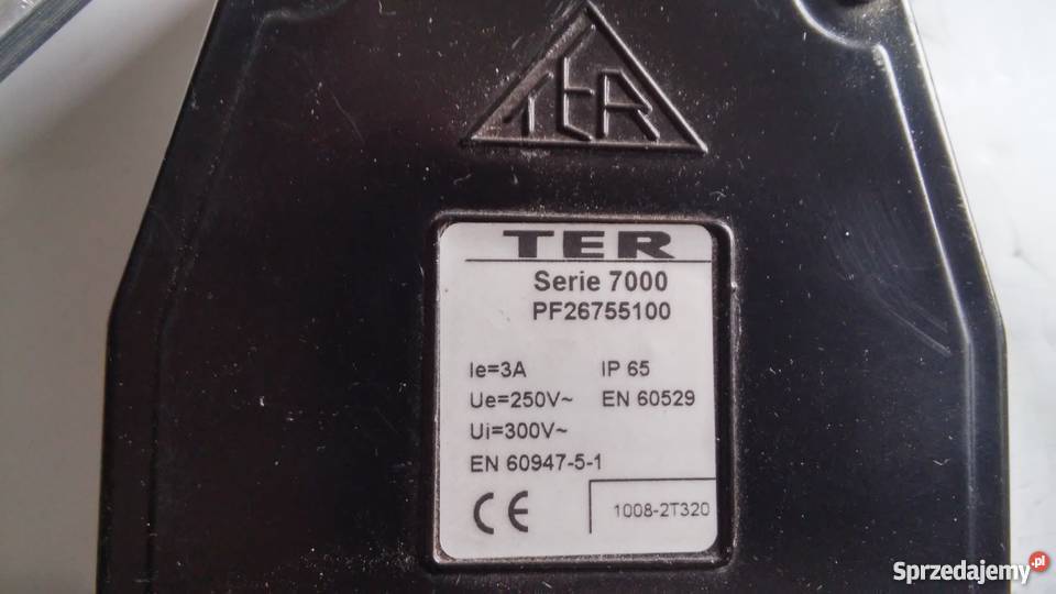 Wyłącznik krańcowy TER PF Ie 3A Ue250V Dąbrowa Górnicza