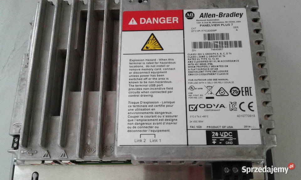 Allen Bradley Panel View Plus 7 Olsztyn