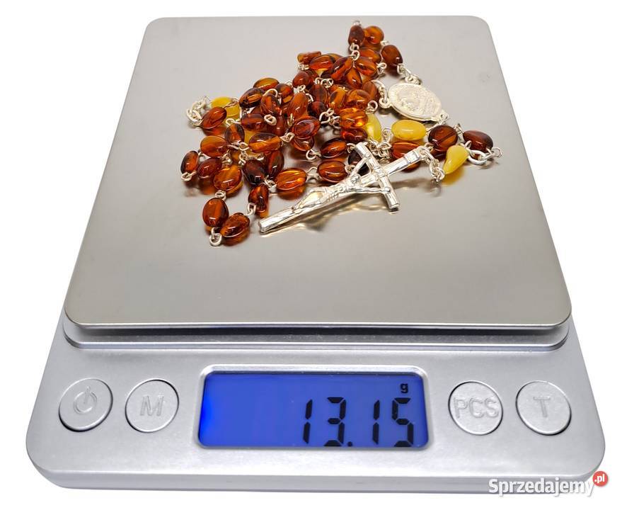 Różaniec z bursztynu BURSZTYN BAŁTYCKI 1268 Warszawa