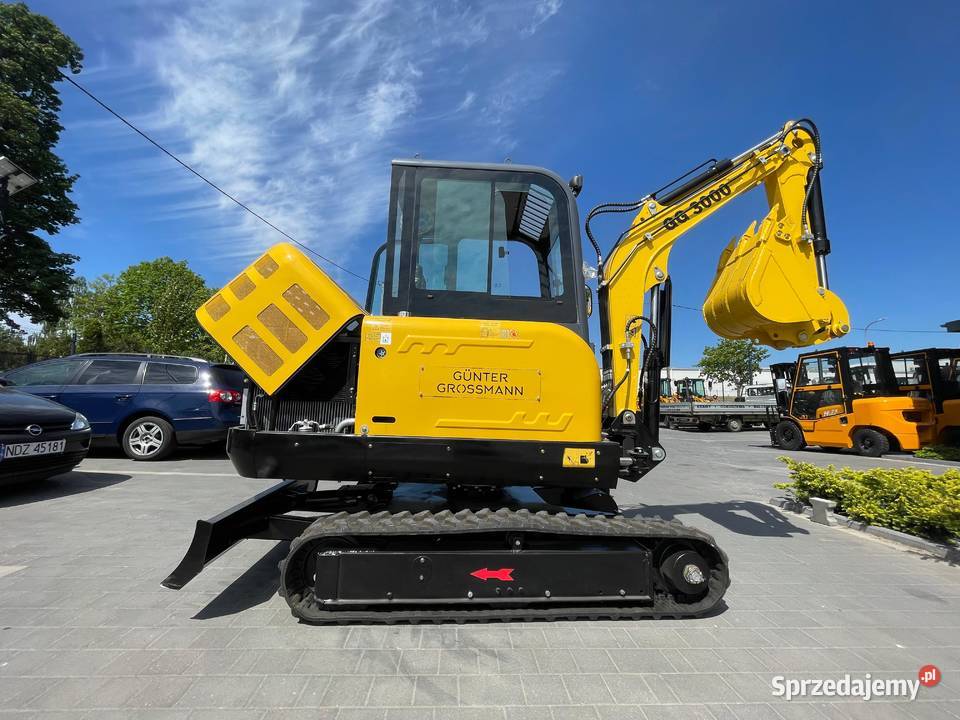 Koparka gąsienicowa marki Gunter Grossmann podlaskie Jedwabne sprzedam