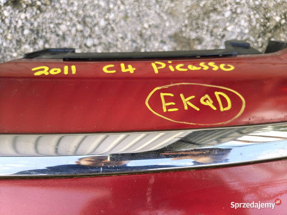 Zderzak przedni Citroen C4 Picasso 2011 Kod