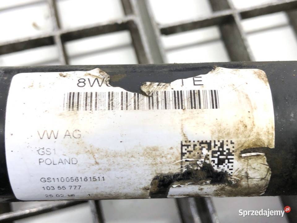 PÓŁOŚ PRAWY PRZÓD AUDI A4 B9 20 150 PRZEGUB sprzedam