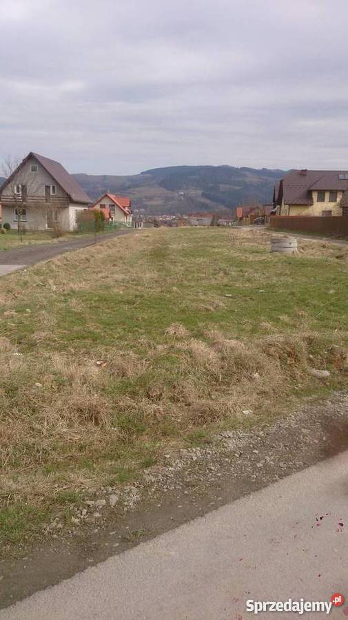 Sprzedam działkę w Starym Sączu małopolskie Stary Sącz