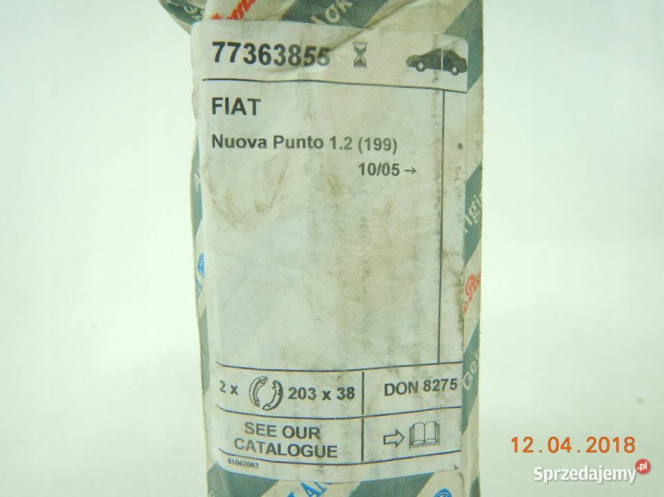 SZCZĘKI HAMULCOWE FIAT FIORINO Box Body Estate F