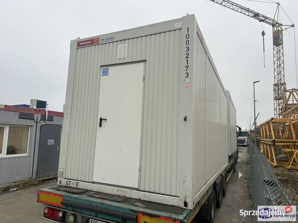 KONTENER BIUROWY SZATNIA ZAPLECZE BUDOWY 256 Wrocław