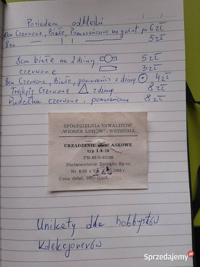 odblaski wrzesinskie Nekla sprzedam
