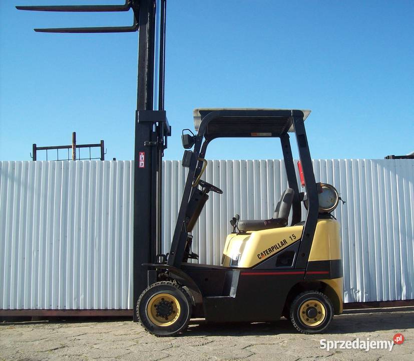 Wózek widłowy widlak Caterpillar 15T BenzGaz LPG Lublin