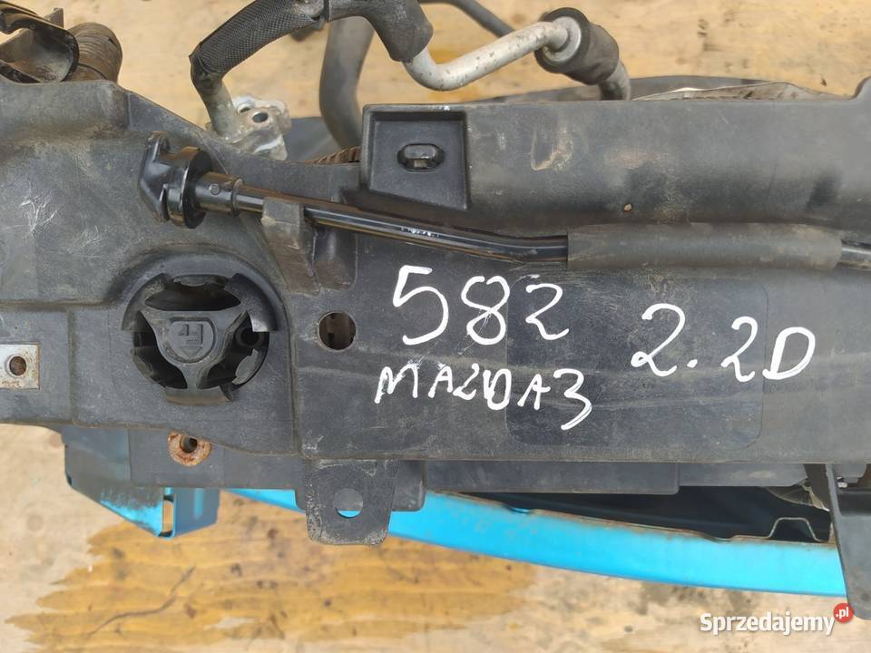 MAZDA 3 BL PAS PRZEDNI KOMPLET 22D 38J Zbierkowo