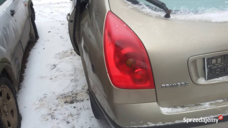 Lampy tylne Nissan Primera p12 HB Elbląg