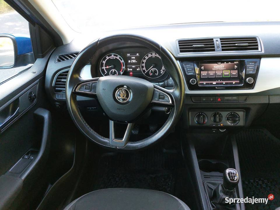 Skoda FABIA III LIFT 10MPI GAZ klima KAMERA autoalarm Łódź