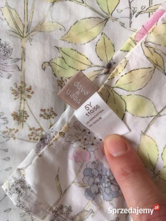 Koszula bawełna dziewczęca r110 DaveBella Otrębusy