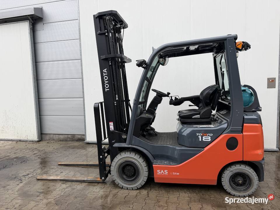 Toyota NOWY 8FGF18 18 t TRIPLEX 6m 2023 2000MTH sprzedam