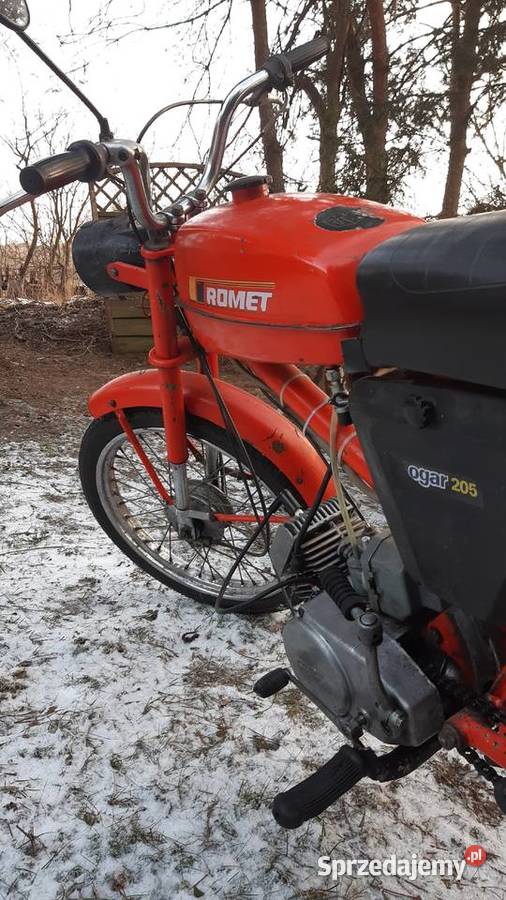 Romet Ogar 205 czerwony Wąsice