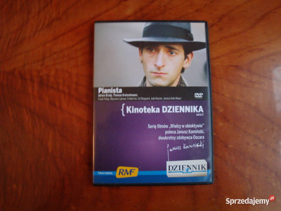 dvd film Pianista Romana Polańskiego Warszawa