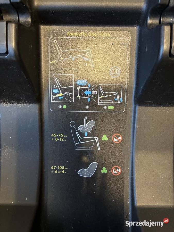 Fotelik samochodowy z bazą Maxi Cosi mazowieckie Warszawa sprzedam