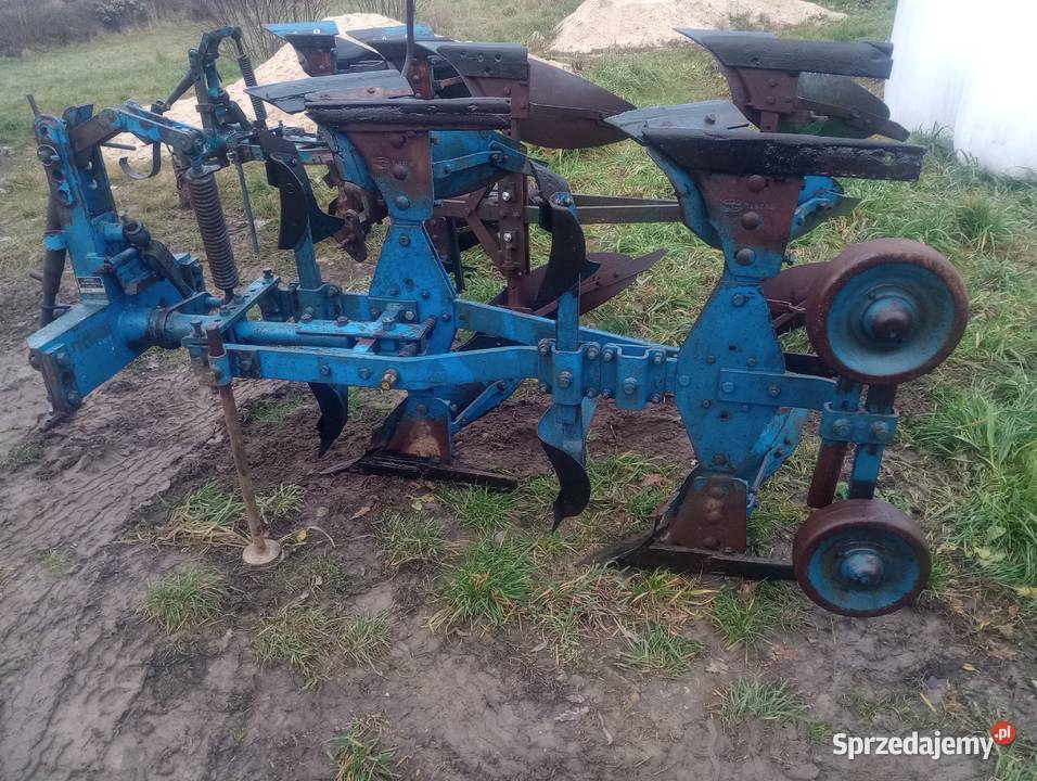 Pługi 2 skibowe obrotowe nieuszkodzony świętokrzyskie Huta Nowa