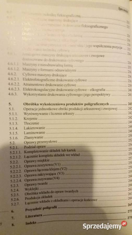 Poligrafia procesy i techniki zawodowe książki Antykwariat mazowieckie Warszawa