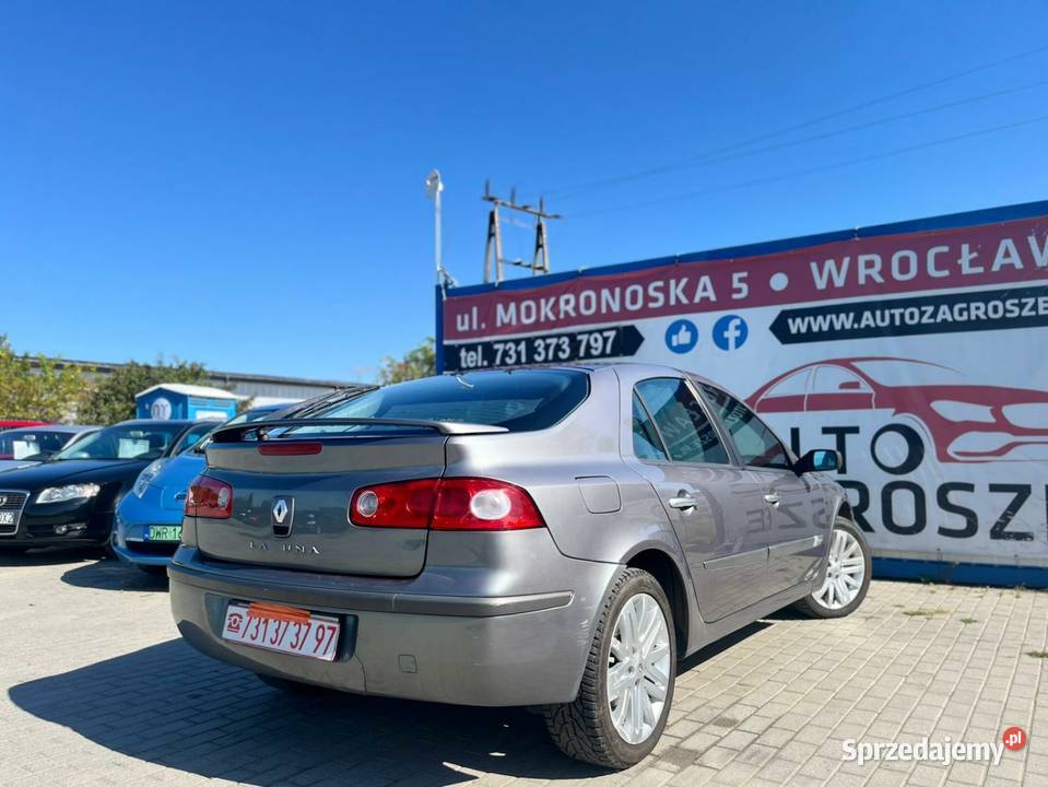 Renault Laguna 19 DCI 2005 Liftback Polift 120KM Wrocław
