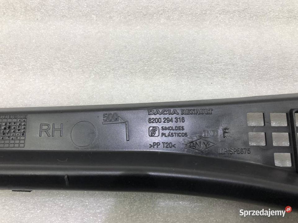 PODSZYBIE PRAWE DACIA SANDERO I 8200294316 Karoseria