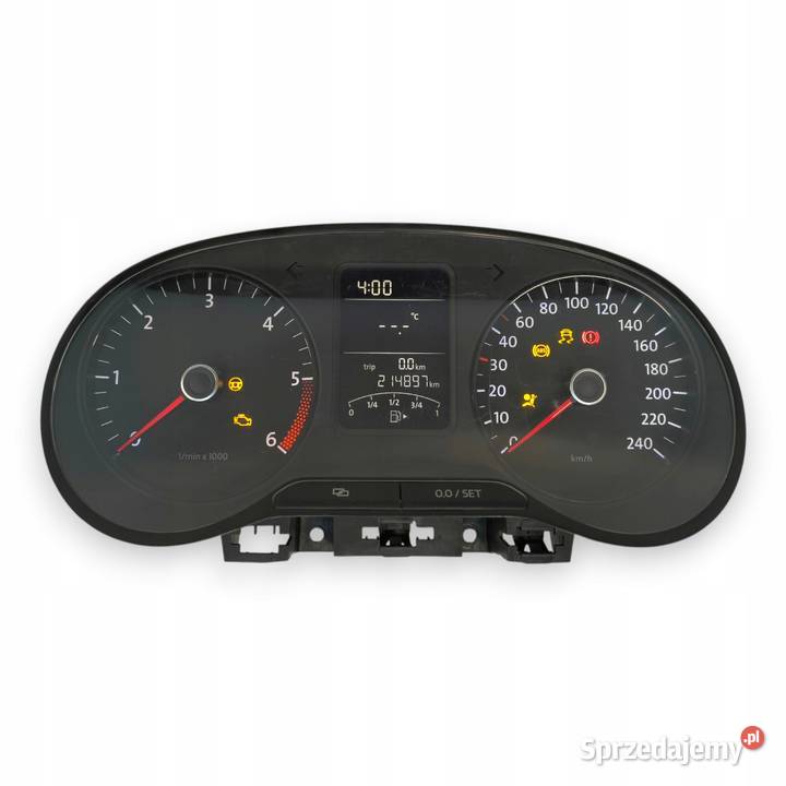 LICZNIK ZEGARY 6R0920861E VW Polo V 12 16 TDI osobowe Liczniki i zegary Chełm