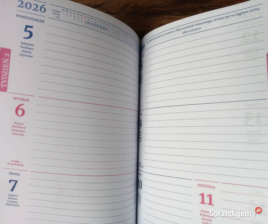 Terminarz Kalendarz nauczyciela 2025 2026 Mawi Zbylitowska Góra