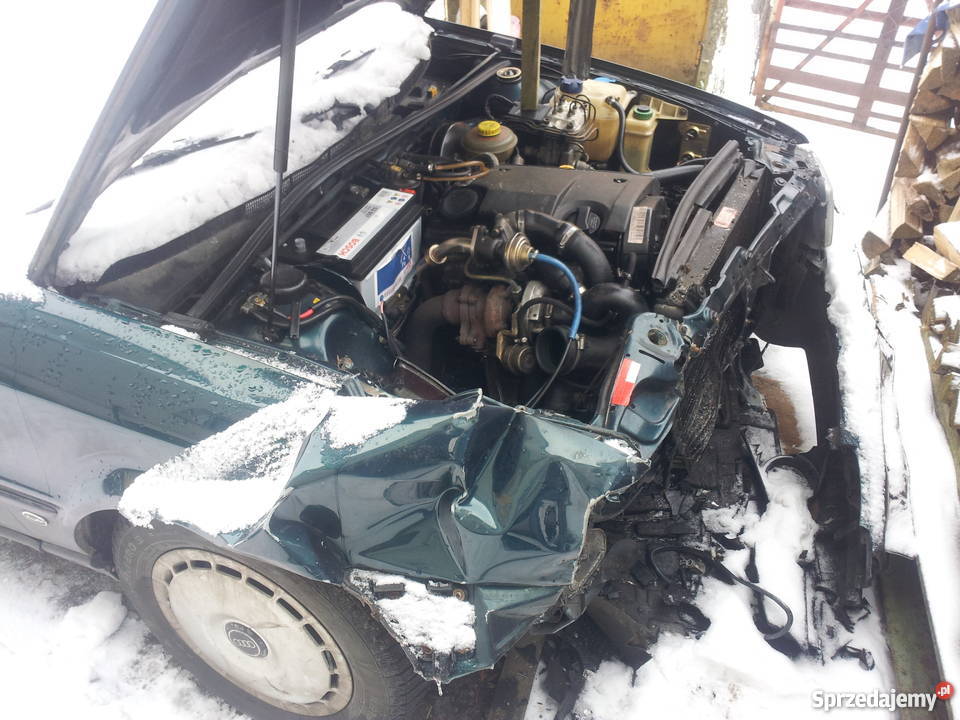 Audi 80 TDI Pierburg zadbana 1 właściciel welurowa tapicerka Rybno sprzedam