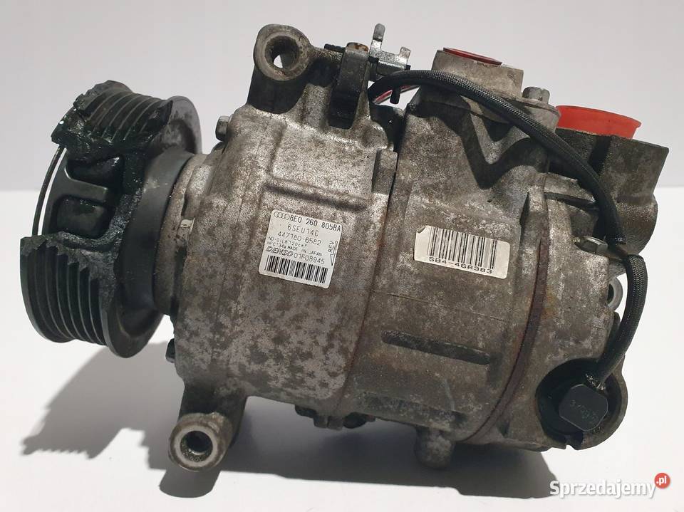 SPRĘŻARKA KLIMATYZACJI Audi A4 B6 18 T turbo Kompresory klimatyzacji lubelskie Chełm