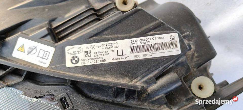 Lampa Przod Bi Xenon Led Bmw 3 GT F34 1316r sprzedam