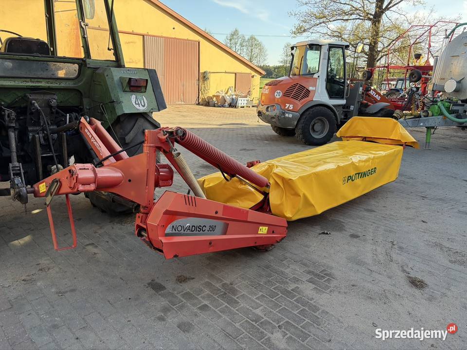 Kosiarka dyskowa Pottinger novadisc 350 35m nieuszkodzony Rotacyjne Maszyny rolnicze Myszyniec