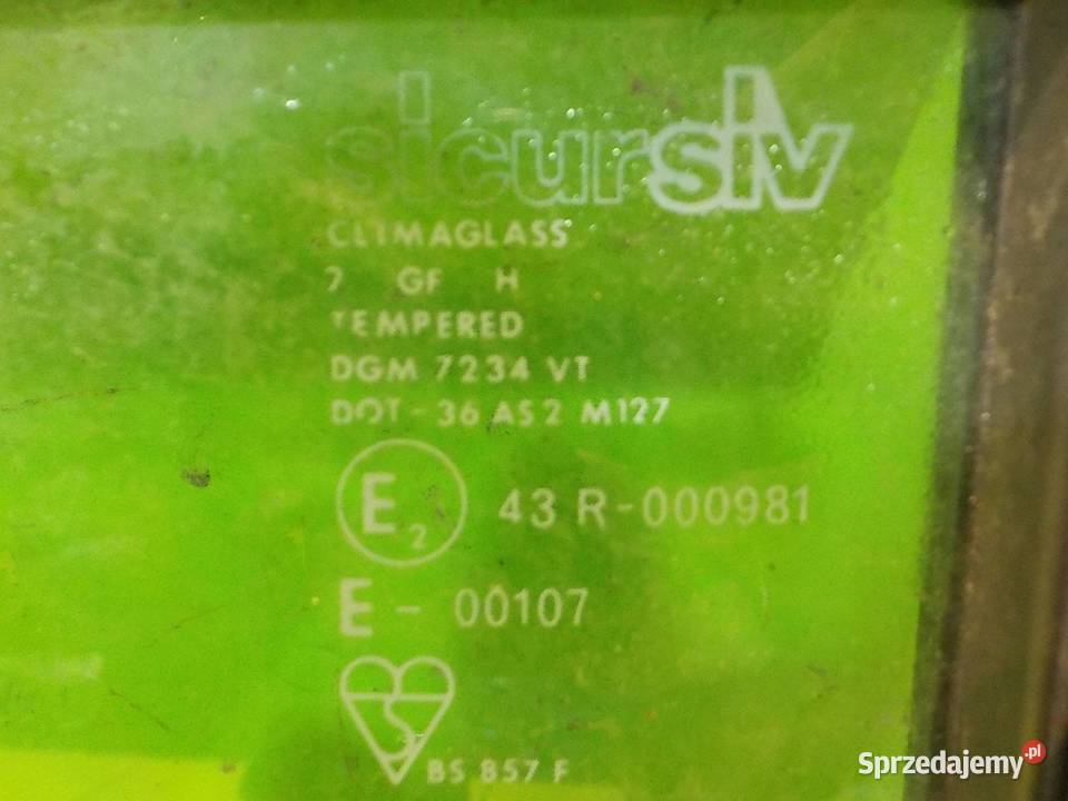 LANCIA BETA 20 B 83r COUPE 2D szyba lewa tyl osobowe Suków