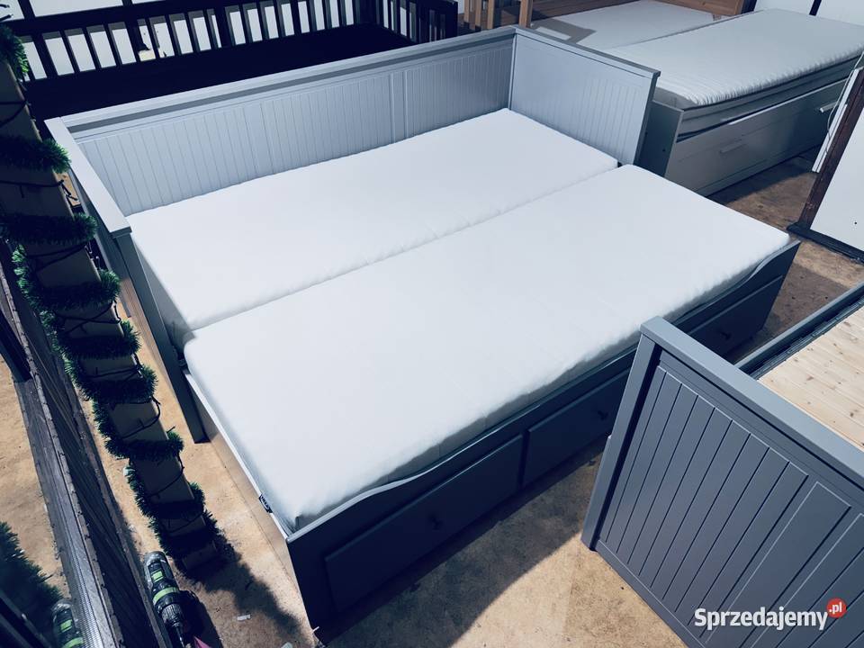 NOWE IKEA HEMNES Leżanka Łóżko z 3 szufladami 2 śląskie Rybnik