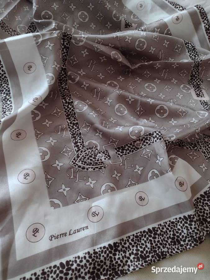 Francuski wytworny szal biznesowychusta apaszka Kraków