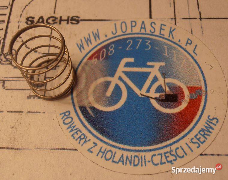 Sprężynka bendiksa Estart sprzęgła gaźnika SACHS Rogów