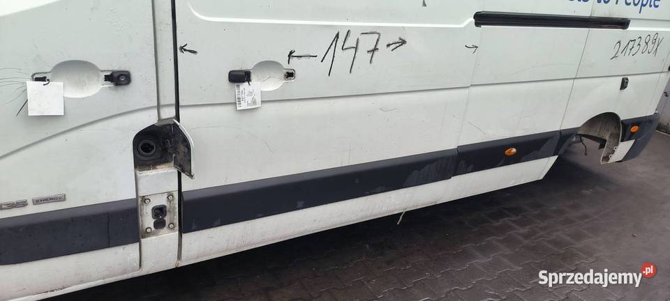 DRZWI PRZESUWNE LEWE RENAULT MASTER III sprzedam