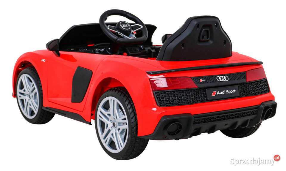Audi R8 LIFT Samochodzik na akumulator Czerwony Łopuszno
