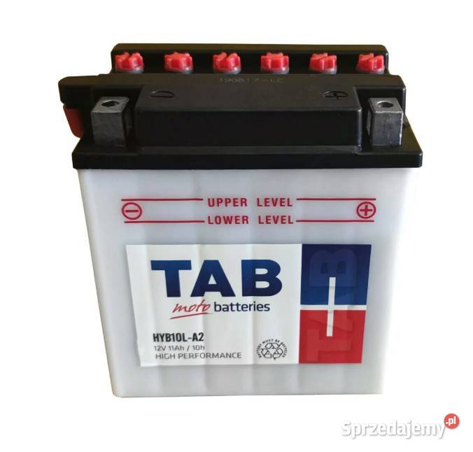 Akumulator motocyklowy TAB YB10LA2 HYB10LA2 12V Grudziądz