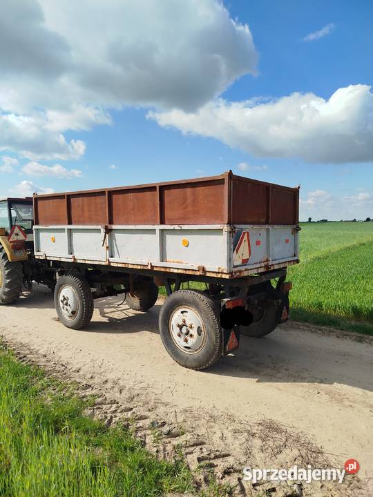 Przyczepa wywrotka d45 d35 d47 thk hl d55 nieuszkodzony łódzkie