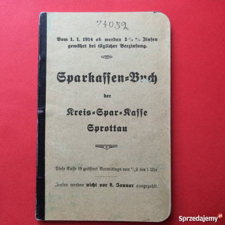 Sparkassenbuch Antykwariat Szczecin sprzedam