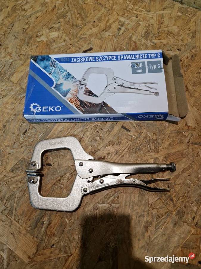 Zaciskowe szczypce spawalnicze 280mm typ C Głogowa